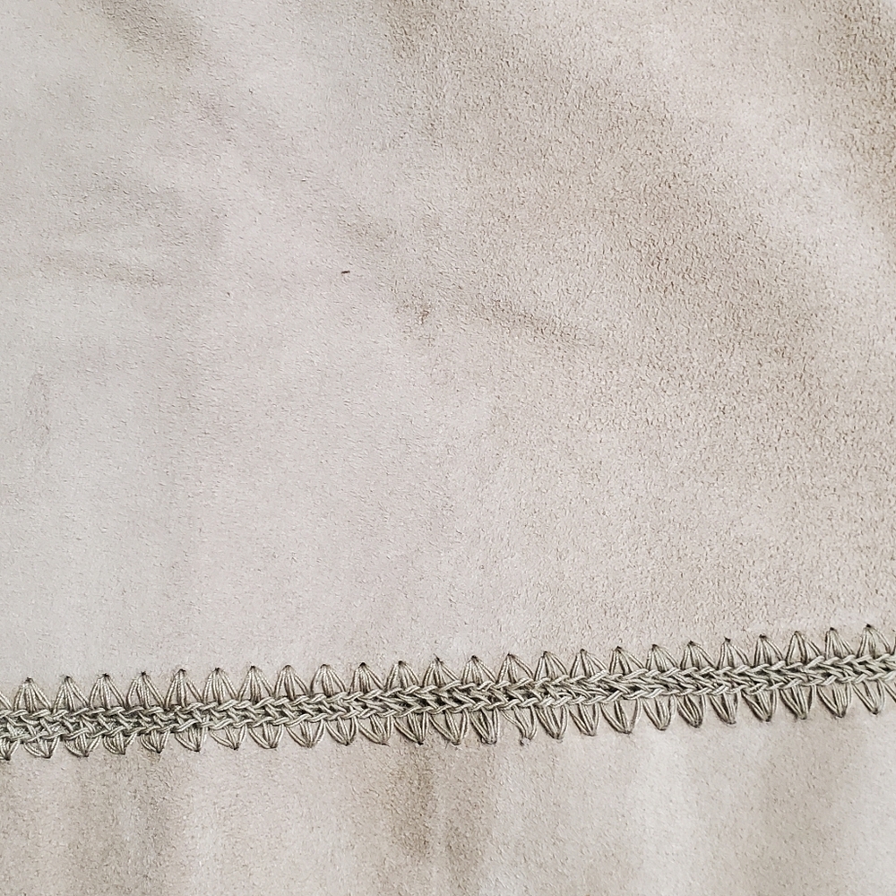 Inc Shell Genuine Leather Size 8 Skirt View 6